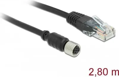 Produktbild von Navilock 63165, 2,8 m, RJ-45, M8, Schwarz