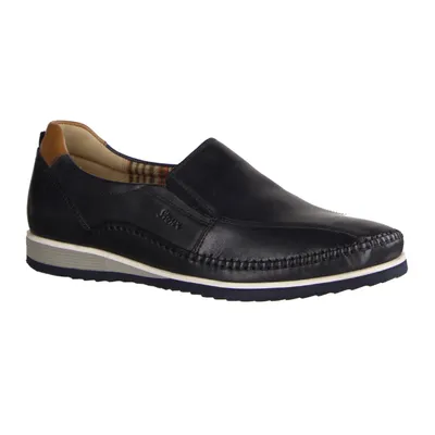 Zdjęcie produktu dla Sioux Hajoko-700 buty męskie, buty wsuwane, mokasyny, niebieski, skóra, NOWOŚĆ - buty wsuwane męskie, niebieski, skóra (cordoba)