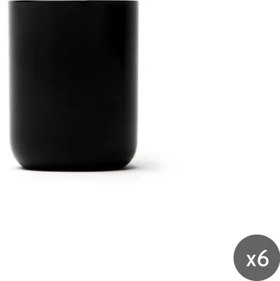 Zdjęcie produktu dla Excelsa Zestaw 6 szklanek do wody Nordic Glass 35 Cl Czarny
