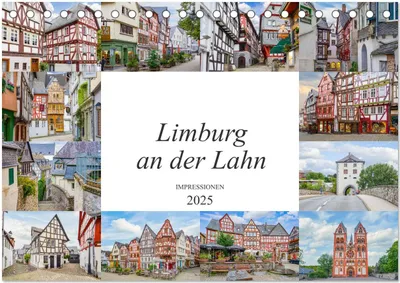 Produktbild von Limburg an der Lahn Impressionen (Tischkalender 2025 DIN A5 quer), CALVENDO Monatskalender