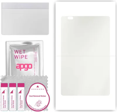Produktbild von apgo Rückseite Schutzfolie, Matt, kompatibel mit Teclast P10HD, Hinten Hydrogel-Displayschutzfolie mit Positionierhilfe, kratzfest, einfache Montage