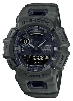 Produktbild von G-Shock Uhr, CASIO, Grün und Schwarz Resin