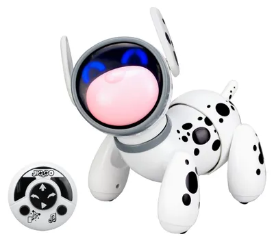 Produktbild von Silverlit Ycoo Robo-Hund Jiggo Interaktiver Roboterhund Fernsteuerung Leuchtende