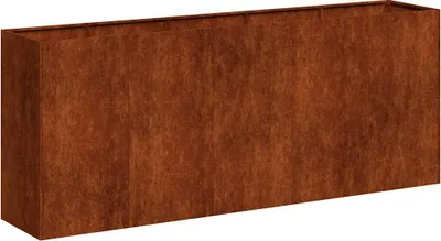 Obrázek produktu pro vidaXL květináč Rusty 200x40x80 cm Ocel odolná proti povětrnostním vlivům