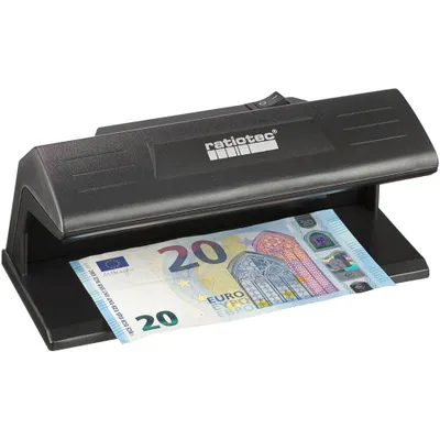 Image de ratiotec Vérificateur de billets "Soldi 120 avec UV-LEDs"