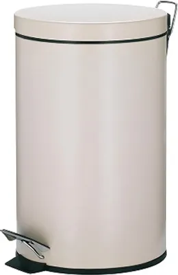 Produktbild von Kela Treteimer Silent Close Joshua Metall beige Matt 39cmh 25cmØ 12L, 10932