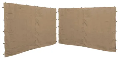 Obrázok produktu pre 2 bočné steny so zipsom pre pavilón 3x4 m, farba béžová
