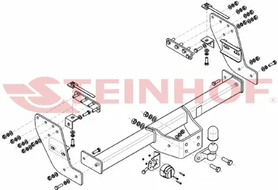 Produktbild von Z546386 Anhängerkupplung passend für FIAT Fullback 2015-08/2019 starr