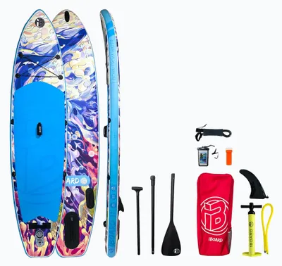 Immagine prodotto di iBOARD 11' WHALE: tavola gonfiabile per stand-up paddle, completa, lunghezza 335 cm, capacità massima di carico: 155 kg