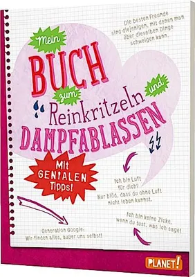 Produktbild von Mein Buch zum Reinkritzeln und Dampfablassen - mit genialen Tipps