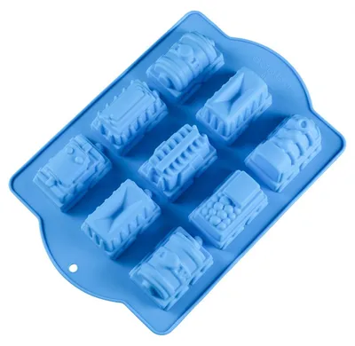 Image de Moules en silicone pour gâteaux et chocolats - Moules antiadhésifs