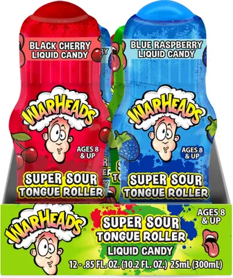 Productafbeelding van Warheads Super Zure Tongrollen (12 x 25 ml)