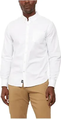 Produktbild von Dockers Oxford 2.0 Langarmhemd Weiß M Herren Weiß M