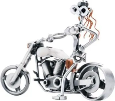 Produktbild von Metallfigur "Sexy Bike" – handgefertigte Bike-Design-Skulptur