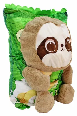 Produktbild von Faultier Plüschtier in Snacktüte XXL - ca. 75 cm