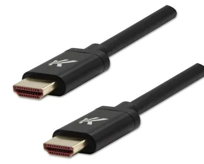 Zdjęcie produktu dla Logo Video kabel HDMI 2.1 - Ultra High Speed HDMI samec - HDMI samec 1m pozlacené konektory, hlin