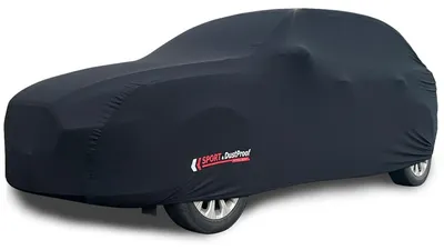 Productafbeelding van Autobeschermhoes voor binnen, stretch, geschikt voor SUV's, ademend, stofdicht, met zachte binnenvoering