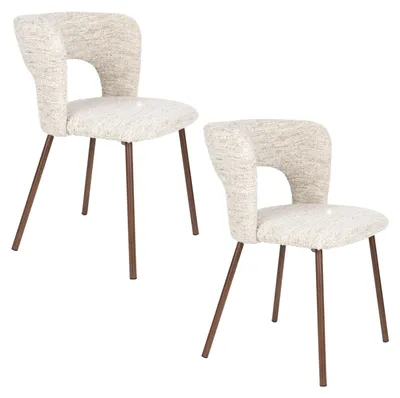 Produktbild von Housecraft Living Chelsea Esszimmerstuhl Beige - 2 er Set