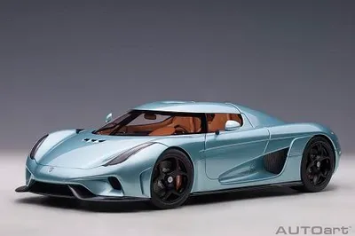 Produktbild von AUTOart 79028 - 1/18 Koenigsegg Regera (Horizon Blue) - Neu