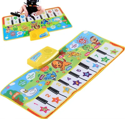 Zdjęcie produktu dla Klawiatura fortepianowa dla dzieci Dywan muzyczny dla niemowląt Mata do zabawy Zabawki edukacyjne Muzyka