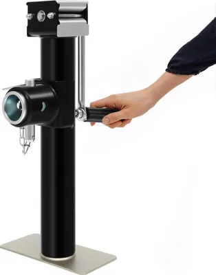 Immagine prodotto di Cric - Manuale 1 t - Altezza max. 25,4 cm - Per carichi pesanti - Per cambio gomme/emergenze - Nero