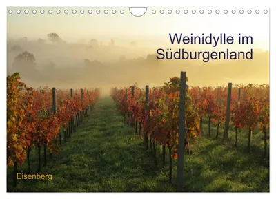 Produktbild von Kalender 2027 · US-Version · Weinidylle im südlichen Burgenland (Wandkalender 2027 12" × 8" Querformat), CALVENDO 12-Monats-Wandkalender