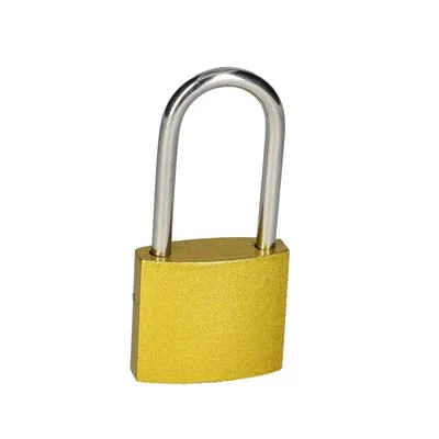 Produktbild von Patentiertes AB-40-mm-Schnappschloss, Blisterverpackung, langer Bügel, drei Schlüssel