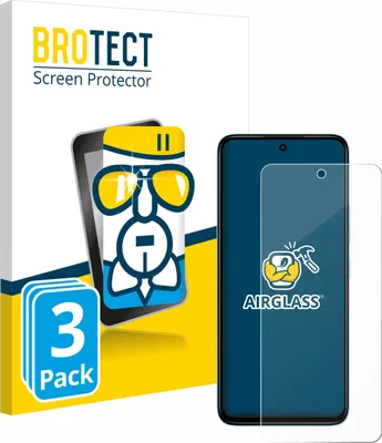 Produktbild von 3x BROTECT Schutzglas für Xiaomi Redmi 13 5G Schutzfolie Panzer Folie Glas Display Schutz klar