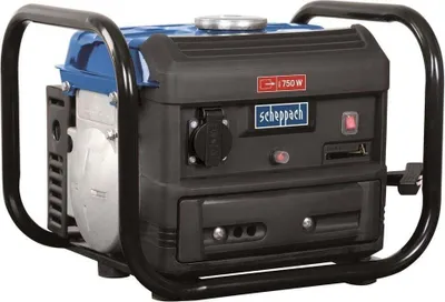 Obrázok produktu pre Benzínový generátor elektrickej energie Scheppach SG1000 | 63 cm³ 1,6 hp 2-taktný motor | max. 700 W | 4 litrová nádrž | zásuvka 230 V