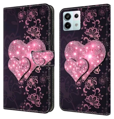 Produktbild von Für Xiaomi Redmi Note 13 Pro / Poco X6 Kunst-Leder Book Handy Tasche Motiv 8 Hülle Etuis Schutz