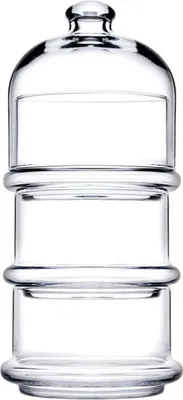 Image de Pasabahce Villa Pâtisserie en verre trempé avec glouglou