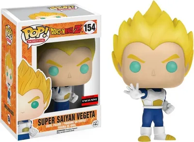 Produktbild von Funko Pop! DRAGON BALL Z - Super Saiyan Vegeta #154