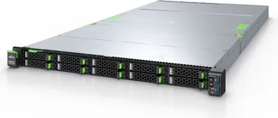 Produktbild von Fujitsu PRIMERGY RX2530 M6, 2,4 GHz, 4314, 16 GB, DDR4-SDRAM, 900 W, Rack (1U)