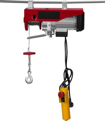 Produktbild von KRAFT&DELE | Elektrische Seilwinde, 230V, 1200W, 300/600kg, Seilzug Motorwinde, Kupfermotor Flaschenzug, Hebezug mit Kabelfernbedienung, Seilhebezug, Kettenzug