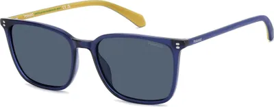 Image de Lunettes de soleil pour homme Polaroid PLD 4207/S/X Blue 55/17/145