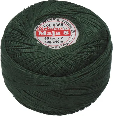 Obrázek produktu pro Háčkovací příze Maja 8 50 g - 0365