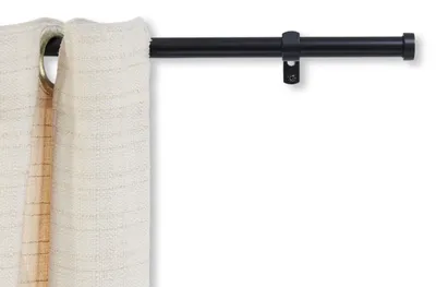 Produktbild von Verstellbare Gardinenstange, 125-240 cm, in Schwarz