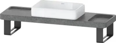 Produktbild von DURAVIT D4800900 QTG WT Kon. un Kon.träger Wß Hgl.
