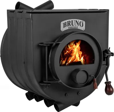Produktbild von Bruno® Werkstattofen Mini II mit Herdplatte schwarz 10 kW Stahl A