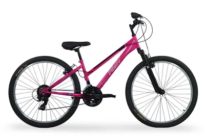 Produktbild von Pilot 26 Zoll, Mountainbike MTB– Shimano 21-Gang, Federgabel, V-Brake, Stahlrahmen, Pink