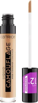 Produktbild von CATRICE Liquid Camouflage High Coverage, Alle Hauttöne, Latte Macchiato, Universal, Flüssigkeit, Flasche, 5 ml