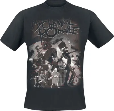 Produktbild von My Chemical Romance T-Shirt Herren On Parade schwarz M