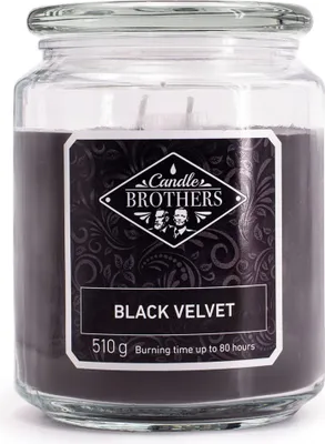 Obrázek produktu pro Vonná svíčka, skleněná dóza, dva bavlněné knoty