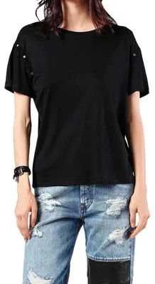 Produktbild von Diesel T-K Maglietta Damen Shirt Schwarz
