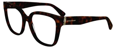 Produktbild von Longchamp LO2745 Dark havana 54/17/140 Damen Brillen