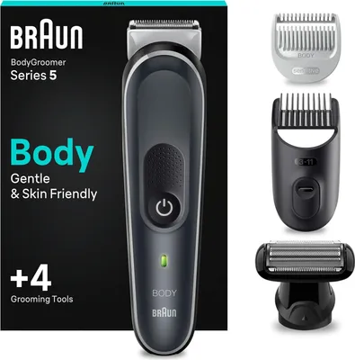 Produktbild von Braun Series 5 Bodygroomer Rasierer Mann Körperpflege Haarentfernung Hautfreundlich
