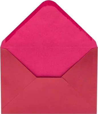 Obrázek produktu pro Obálky C5 perleťově červené 120 g 40-16 50 kusů