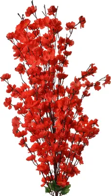 Produktbild von Clayre & Eef Kunstblume 100 cm Rot Kunststoff