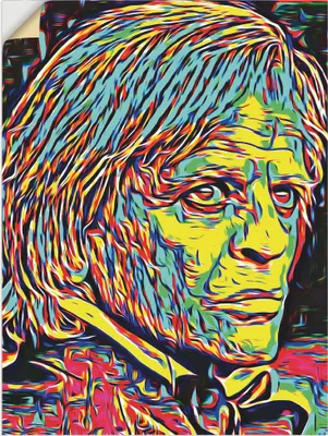 Produktbild von ARTland Wandbild, selbstklebend Kinski Größe: 30x40 cm