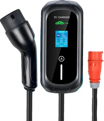Produktbild von EV-Ladegerät, einstellbarer Strom, intelligente App-Steuerung, TYP2